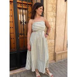 Vestido de rayas