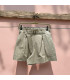 Pantalón corto beige