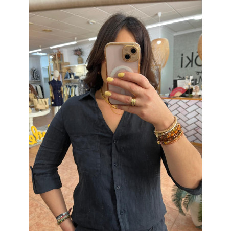 Camisa de lino