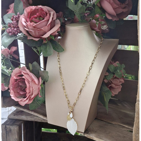 Collar hoja