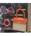 bolso  naranja