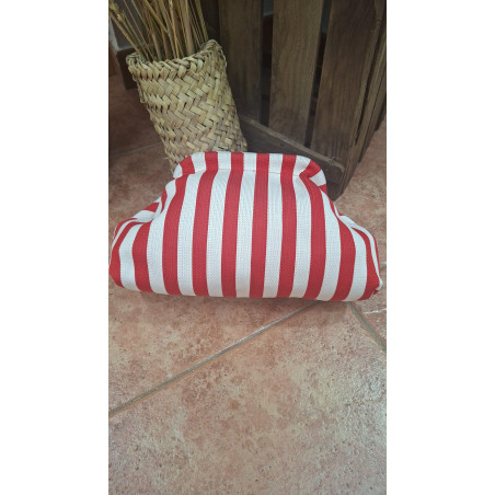 Bolso de rayas