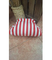 Bolso de rayas